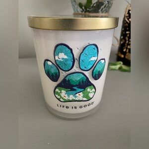 Life is Good Yuzu Citrus Volcano Candle NWT